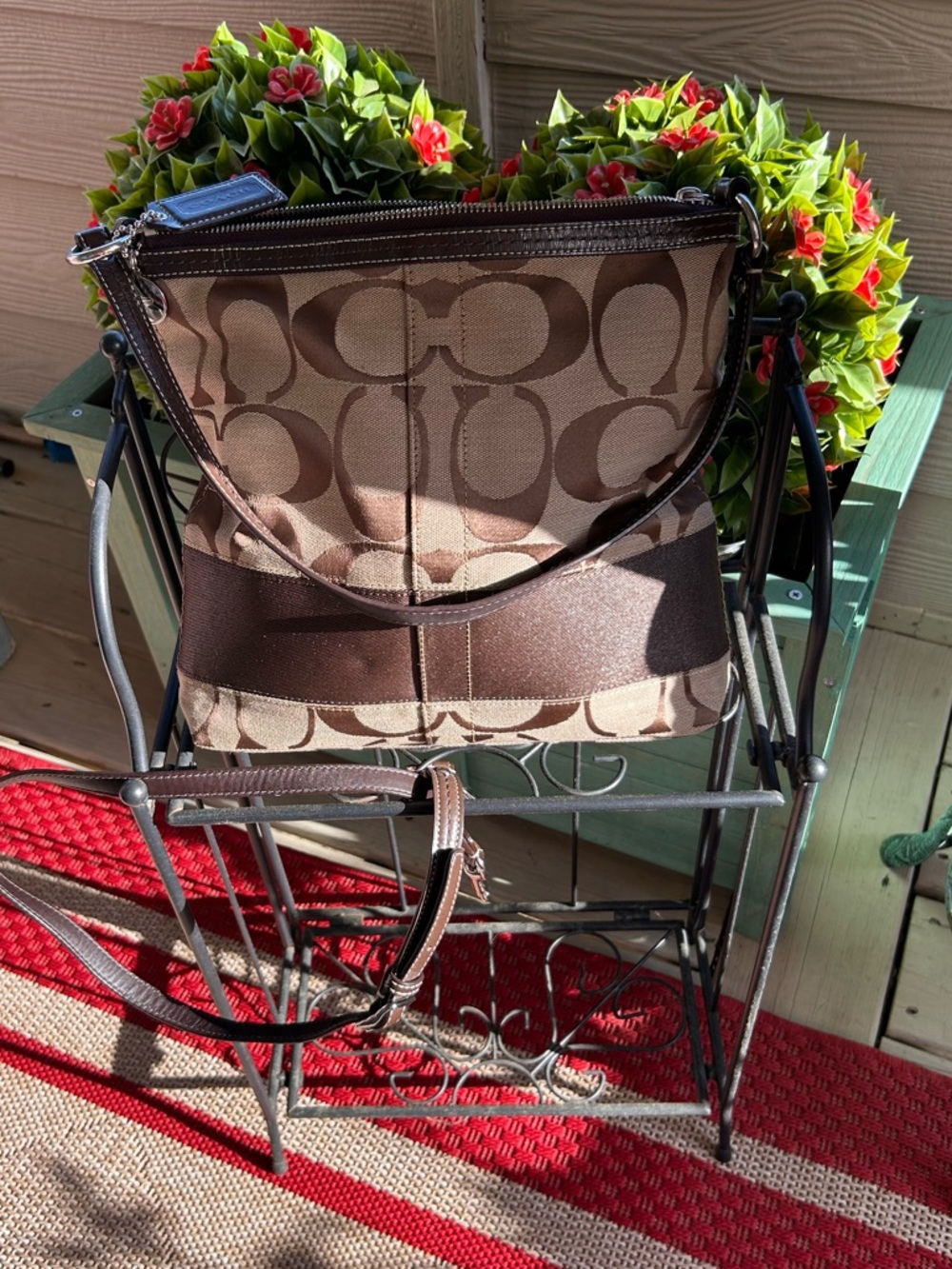 COACH 2-Way Bag with Hang Tag, and Charm 2009